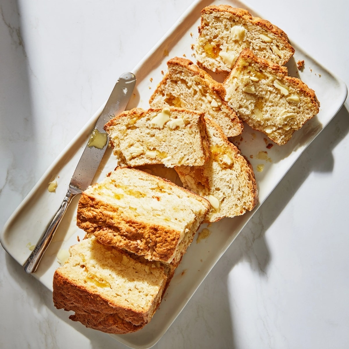 Easy 5-Ingredient Beer Bread recipe: Rustic whole loaf, slightly malted aroma; serve warm.