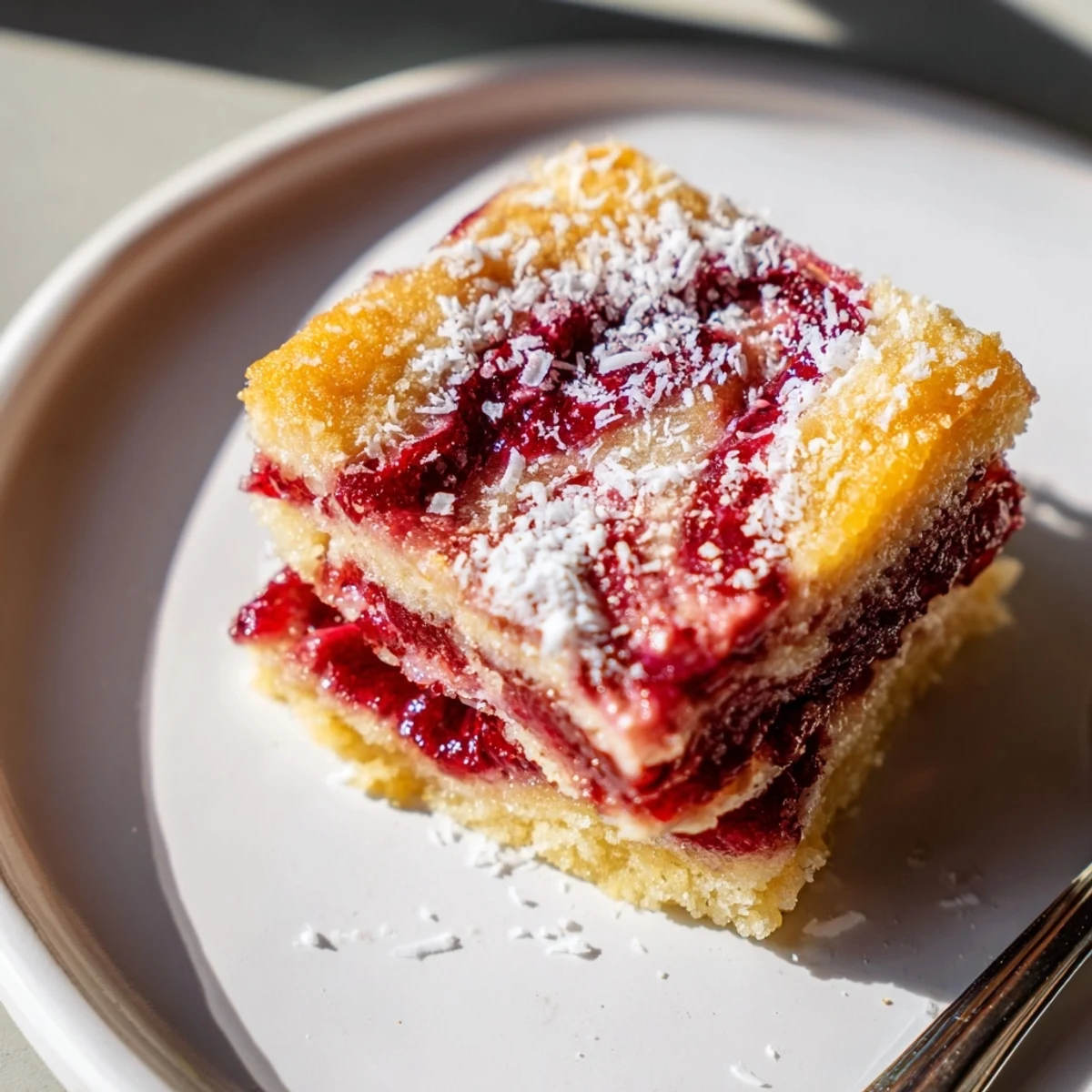 Delightful Thanksgiving Cranberry Mochi Squares, vibrant with cranberries and incredibly satisfying to eat.