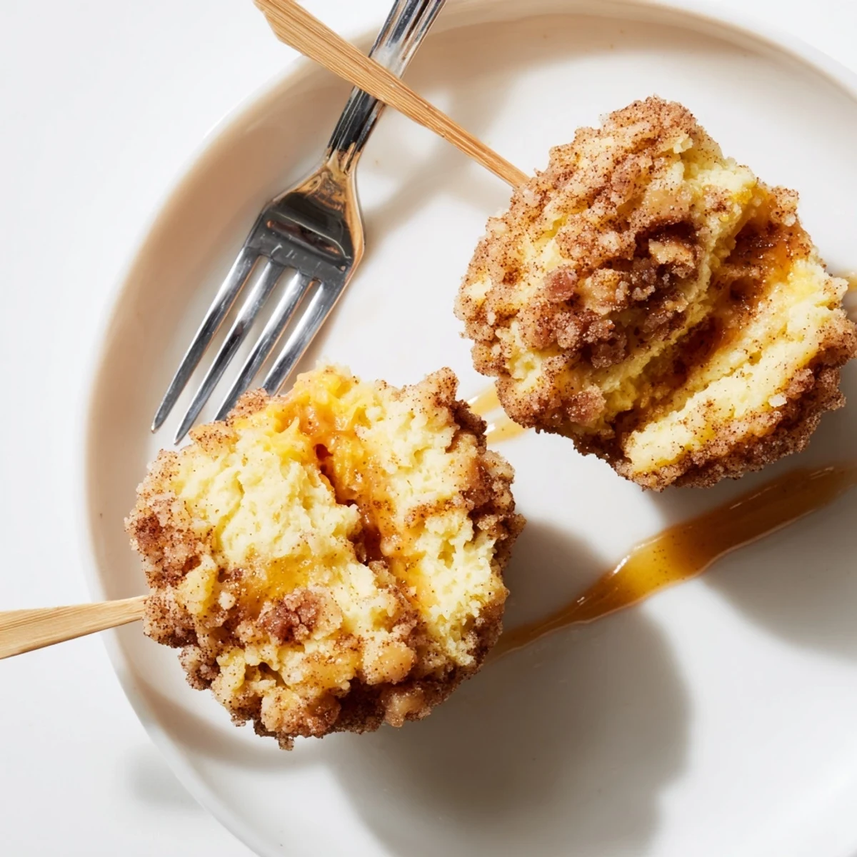 Cinnamon Maple Bourbon Biscuit Muffin