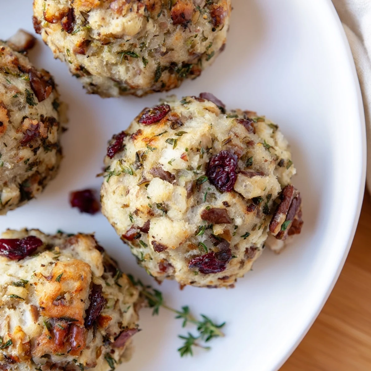 Quick Christmas Stuffing Balls