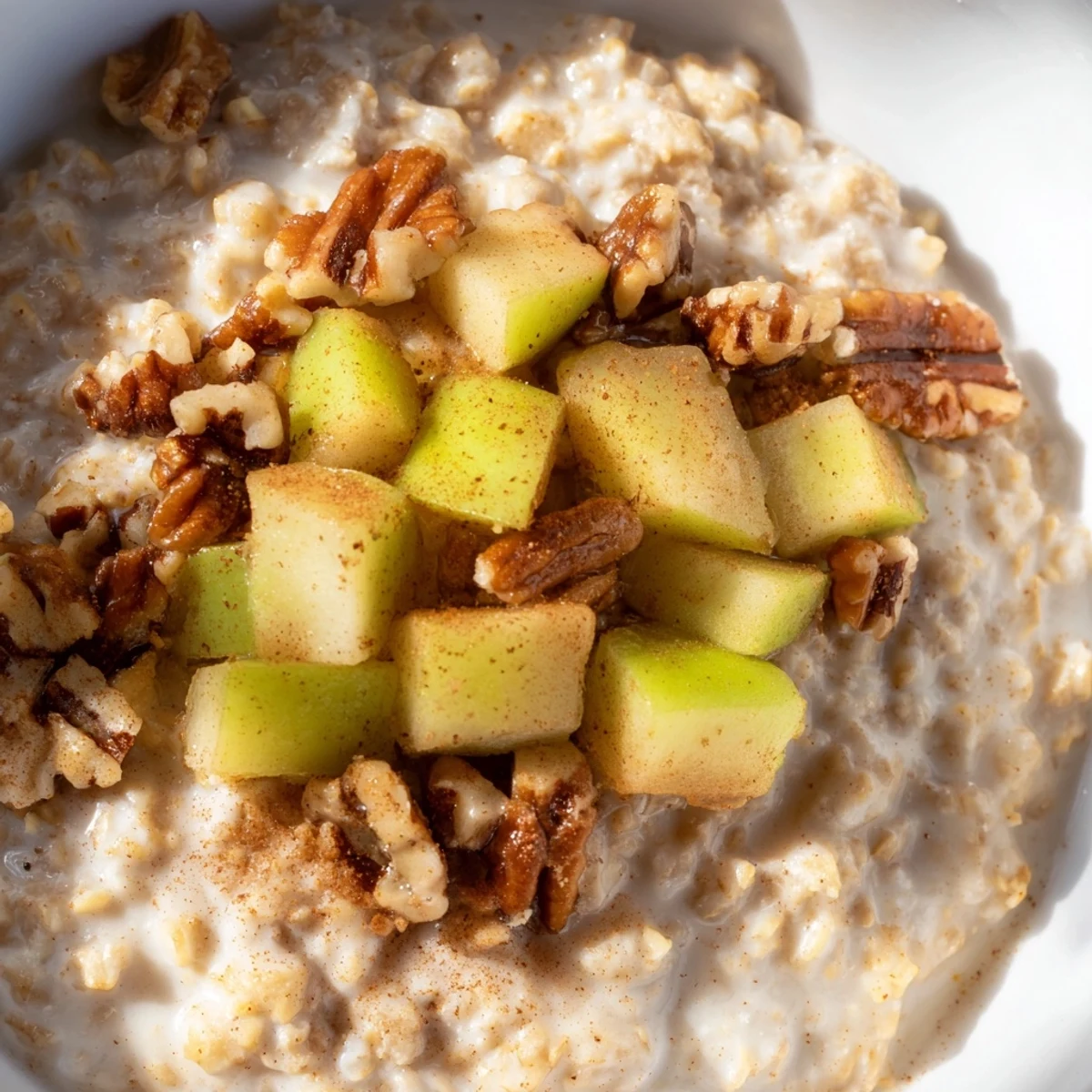 Apple Pie Oatmeal Bowl