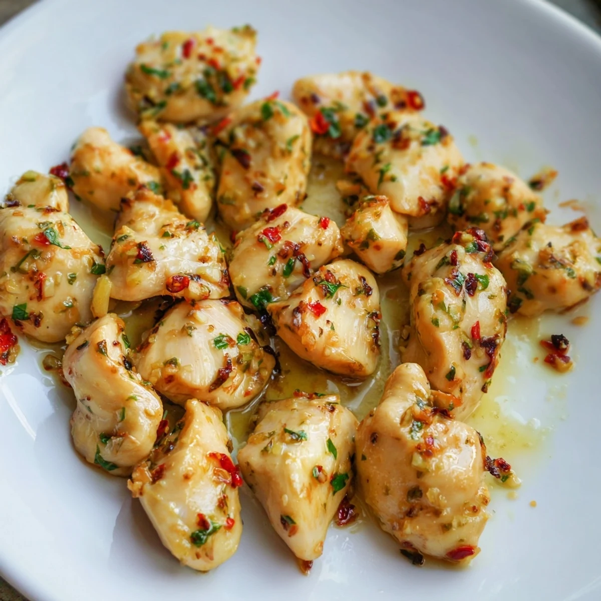 Garlic Butter Chicken Bites