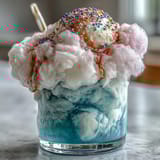 Cotton Candy Lemonade Float
