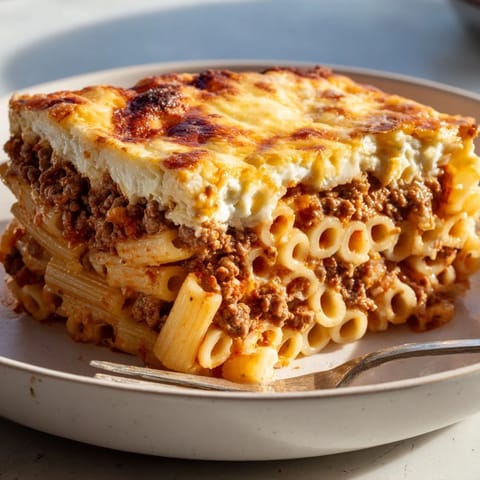 Greek Pastitsio Classic Casserole