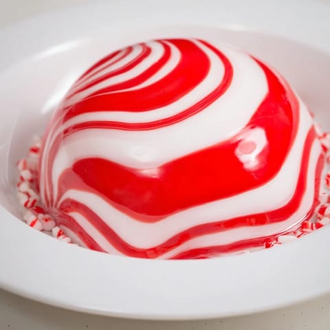 No-Bake Peppermint Candy Bowl