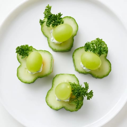 Lucky Four-Leaf Clover Snack