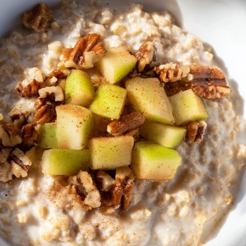 Apple Pie Oatmeal Bowl