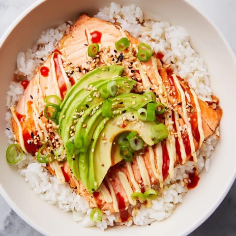 Classic Salmon Rice Bowl