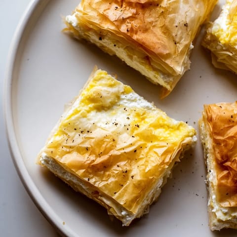 Bulgarian Banitsa Flaky Phyllo