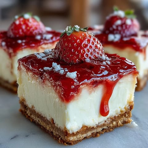 Strawberry Cheesecake Bars
