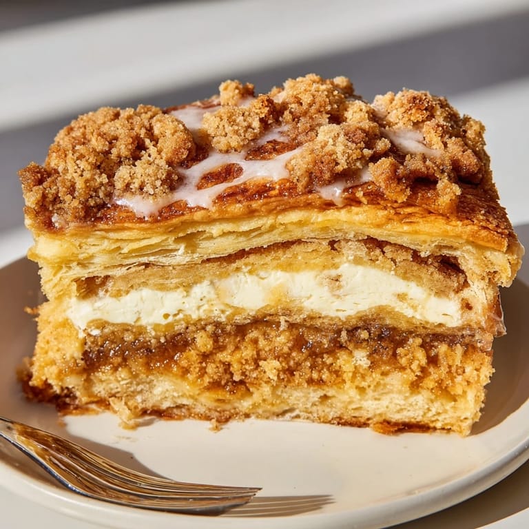 Deliciously flaky Coffee Cream Cheese Crumb Danish, perfect for breakfast or brunch gatherings.