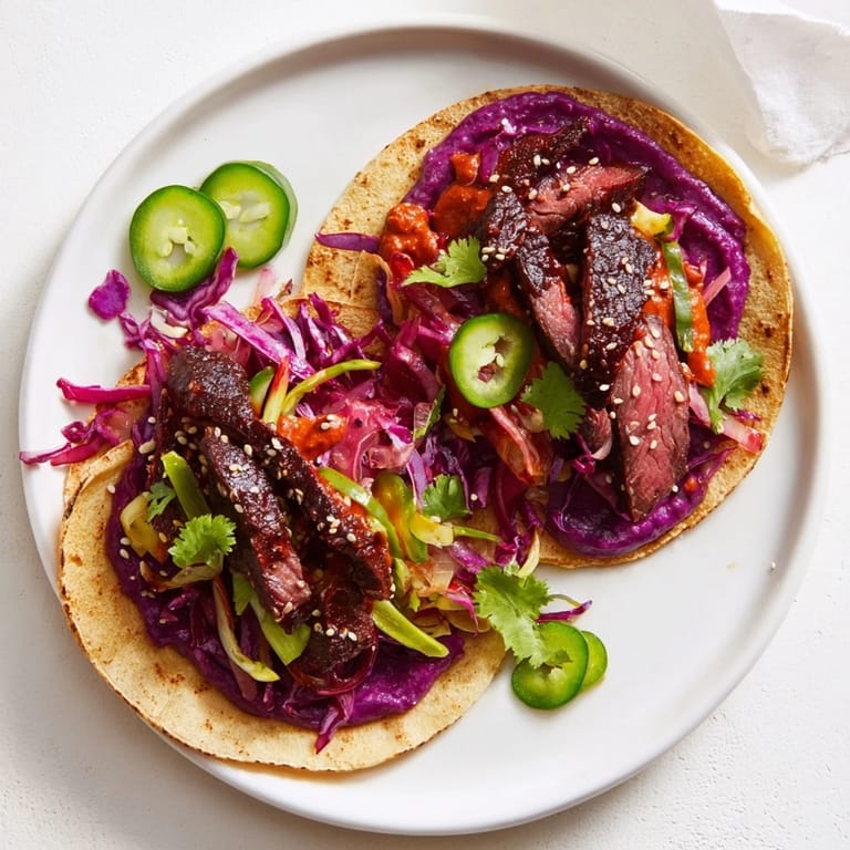 Flavorful Global Street-Food Fusion Bowls featuring grilled protein and colorful toppings.  