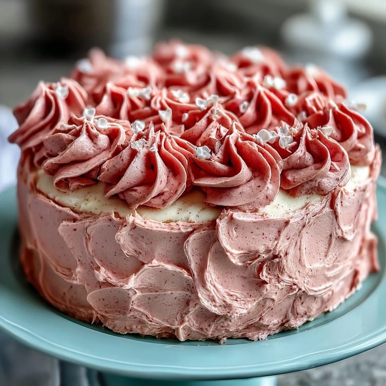 Elegant birthday cake featuring creamy vanilla layers and artfully piped pastel buttercream blossoms for a cheerful celebration.