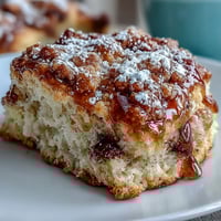 Spring brunch scones with dandelion honey, clotted cream, and golden petals on a rustic plate.