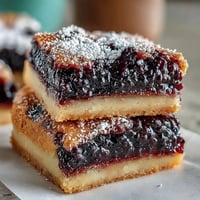 Buttery blackberry lemon bars with swirled fruit, a tangy sweet treat.